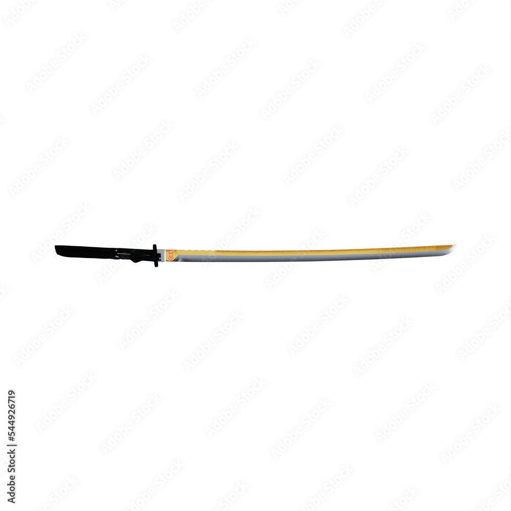 Fototapeta premium Futuristic Modern Katana