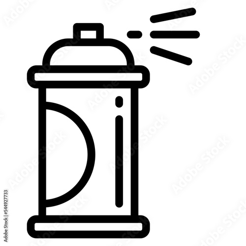 spray line icon style