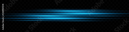 Beautiful blue light bursts. Glowing stripes on a dark background. Glowing abstract glitter background with lined. light wallpaper effect