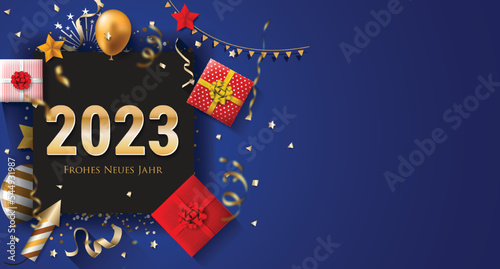 Neujahrsgruss 2023 - Frohes Neues Jahr