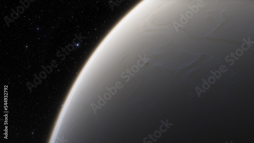 Planets and galaxy, science fiction wallpaper. Beauty of deep space. Billions of galaxy in the universe Cosmic art background 3d render
