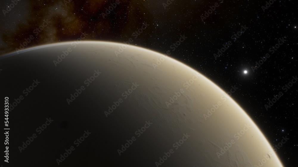 Abstract planets and space background Abstract planets and space background