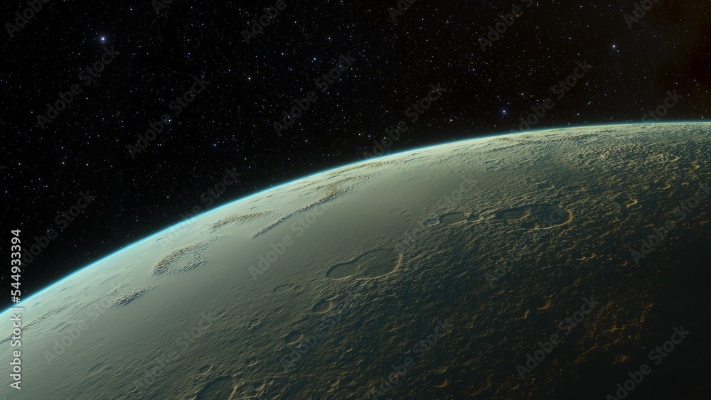 Abstract planets and space background Abstract planets and space background