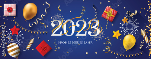 Neujahrsgruss 2023 - Frohes Neues Jahr