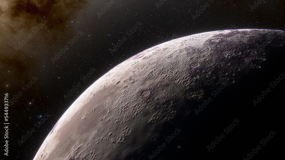 Fototapeta premium Planets and galaxy, science fiction wallpaper. Beauty of deep space. Billions of galaxy in the universe Cosmic art background 3d render 