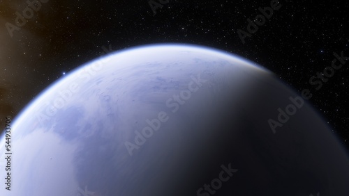 Planets and galaxy, science fiction wallpaper. Beauty of deep space. Billions of galaxy in the universe Cosmic art background 3d render 