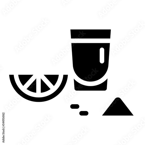 tequila glyph icon style