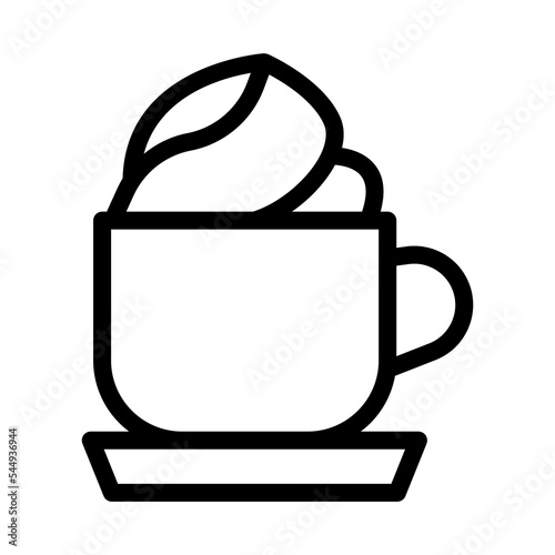 viennese line icon illustration vector graphic