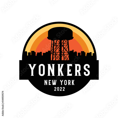 Yonkers water tank logo design 