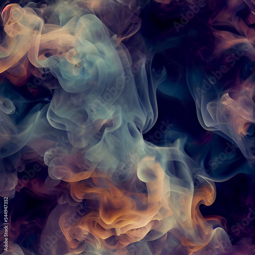 Colored Liquified smoke 