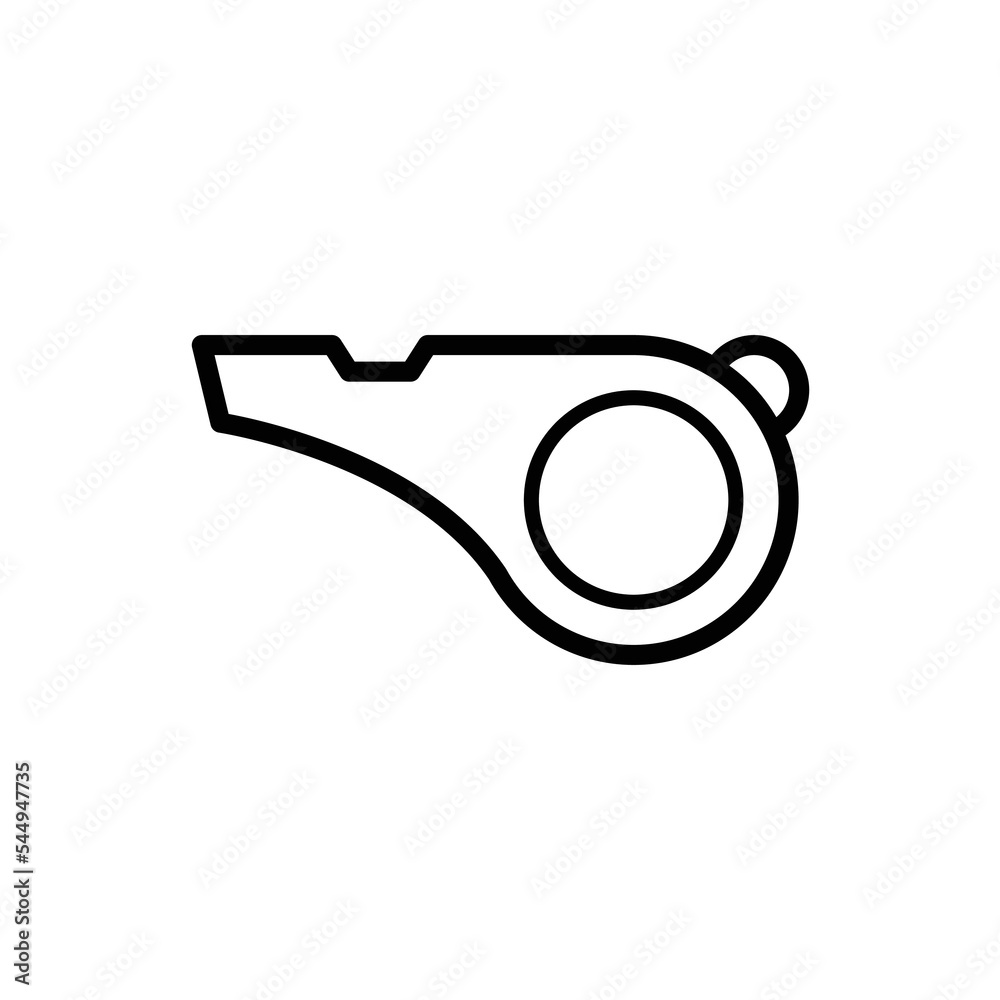whistle icon design vector template whistle icon design vector template