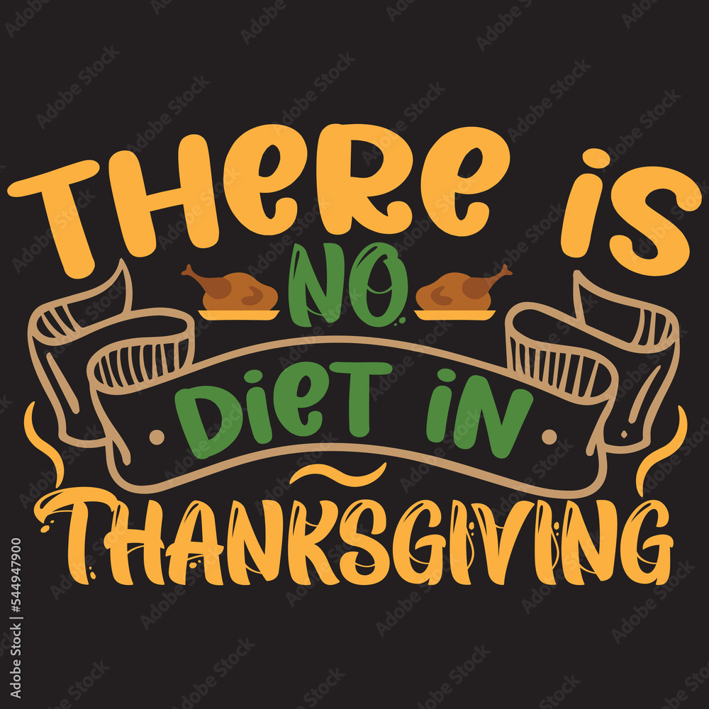 Obraz premium Thanksgiving t shirt design with Thanksgiving elements or Hand drawn Thanksgiving typography design