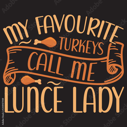 Thanksgiving t shirt design with Thanksgiving elements or Hand drawn Thanksgiving typography design