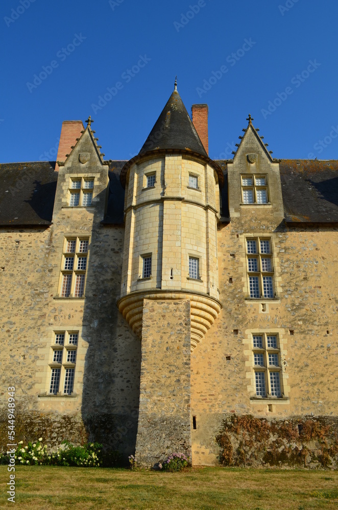 Le château de Baugé (Maine-et-Loire - Pays de la Loire - France)