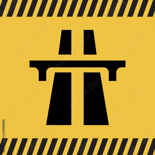 Logo réseau routier.