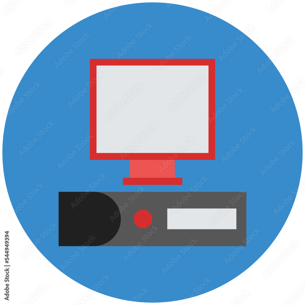 Computer Vector Illustration