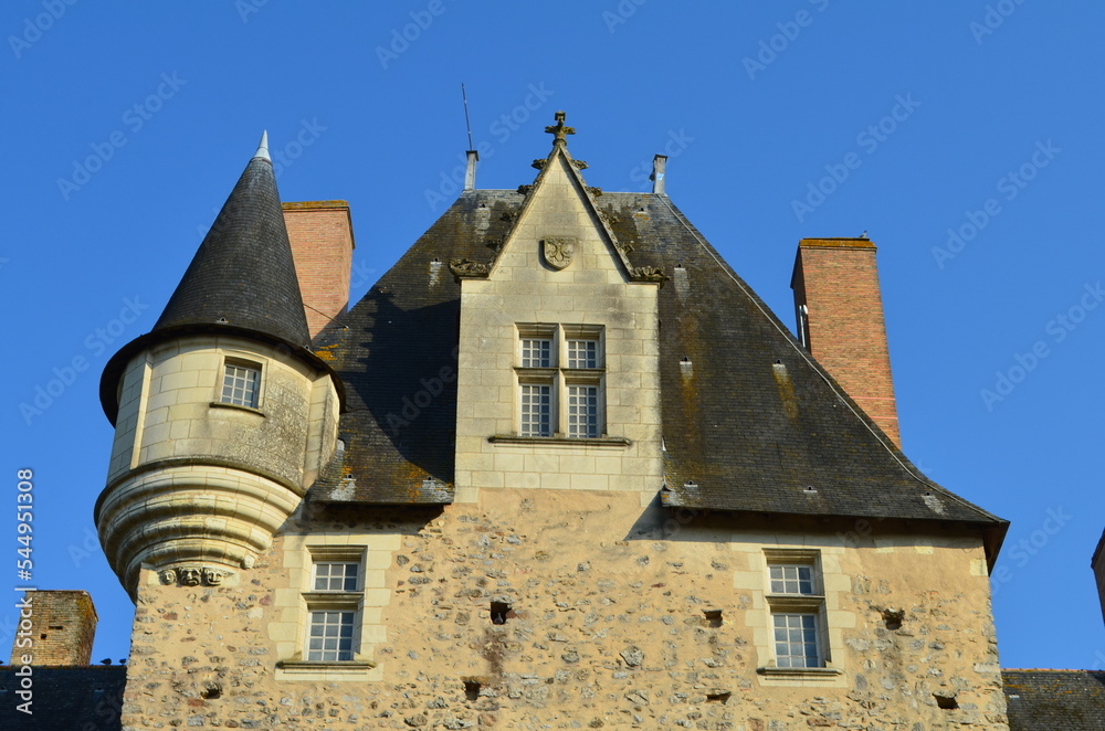 Le château de Baugé (Maine-et-Loire - Pays de la Loire - France)