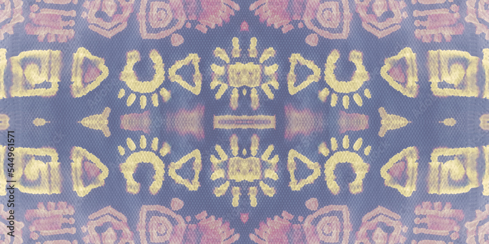 Abstract Tile Design. Bright Aztec Lace Pattern. Abstract Tile Design. Bright Aztec Lace Pattern.