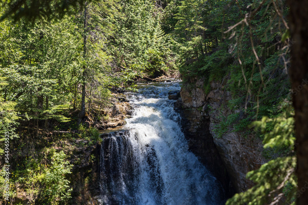 Naklejka premium Miner's Falls in Michigan