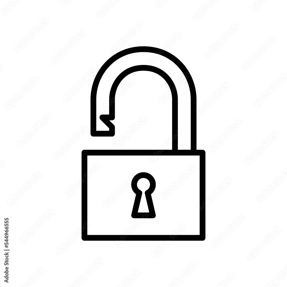 padlock icon design vector template padlock icon design vector template