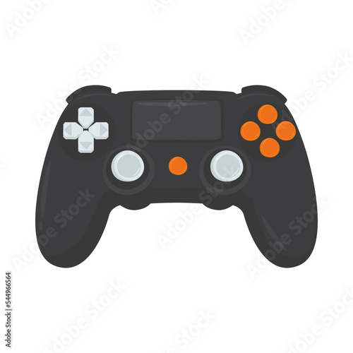 Game Pad Sign Emoji Icon Illustration. Joystick Vector Symbol Emoticon Design Clip Art Sign Comic Style.