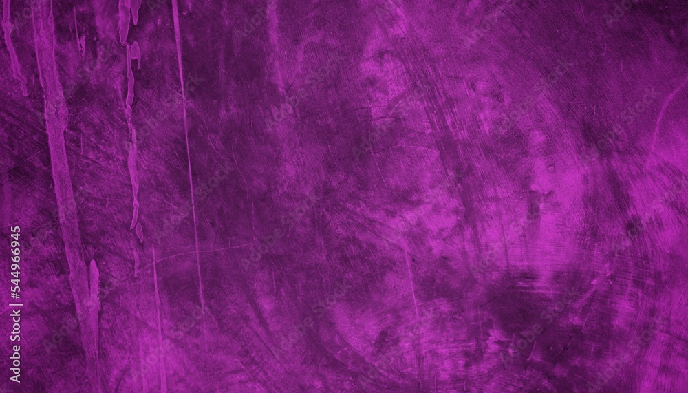 Fototapeta premium A textured purple concrete wall with a prominent vertical crack. 