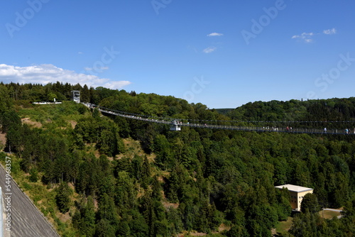 Harz, Rappbodetalsperre, Hängebrücke photo