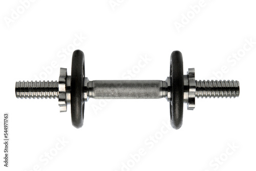 dumbbell isolated, png file