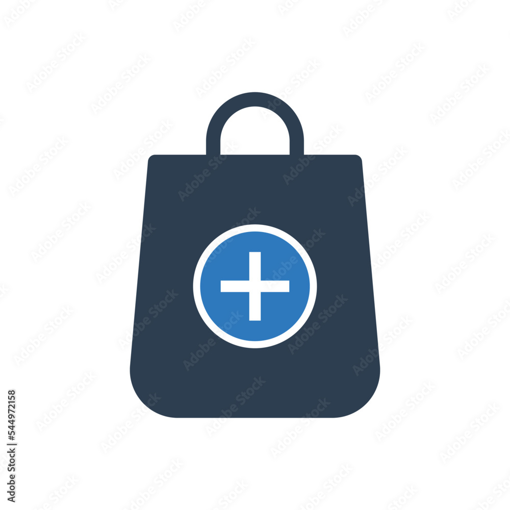 Add Shopping Bag Icon Sign Symbol Add Shopping Bag Icon Sign Symbol