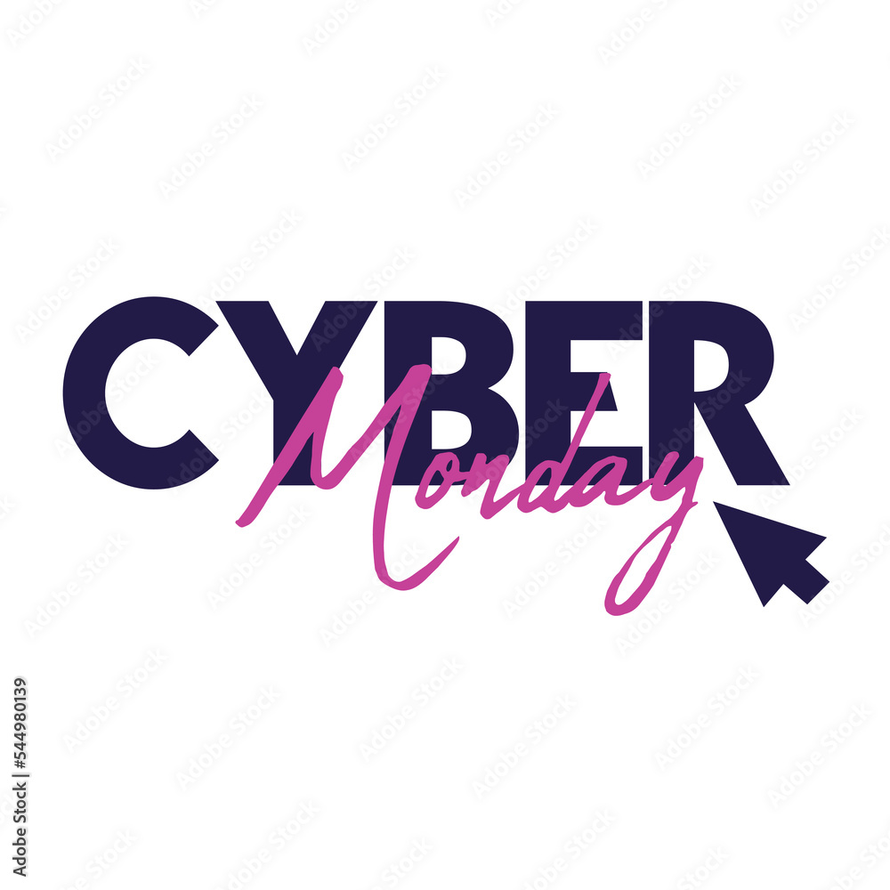 Design thought to promote cyber monday in social networks, a perfect design to attract attention