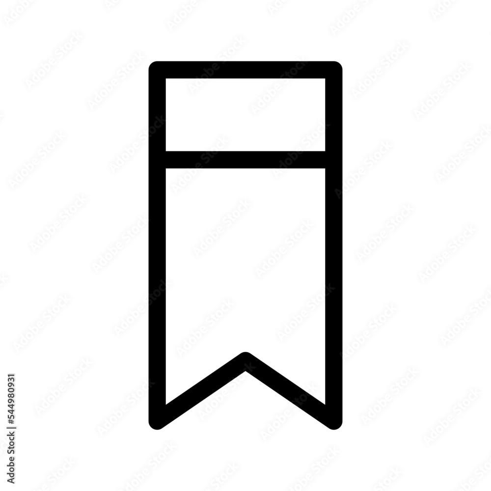 Bookmark Icon Vector Symbol Design Illustration Bookmark Icon Vector Symbol Design Illustration
