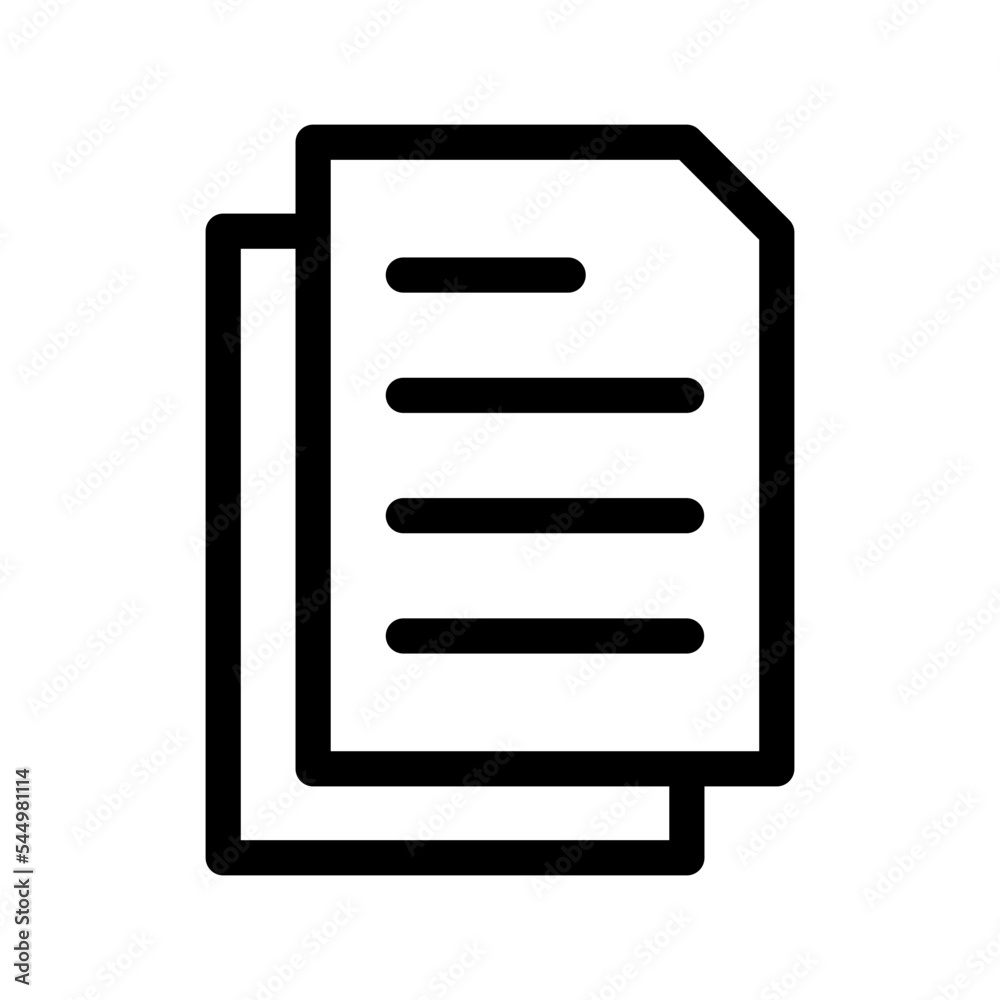 File Icon Vector Symbol Design Illustration