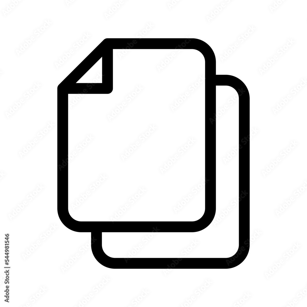 Document Icon Vector Symbol Design Illustration Document Icon Vector Symbol Design Illustration