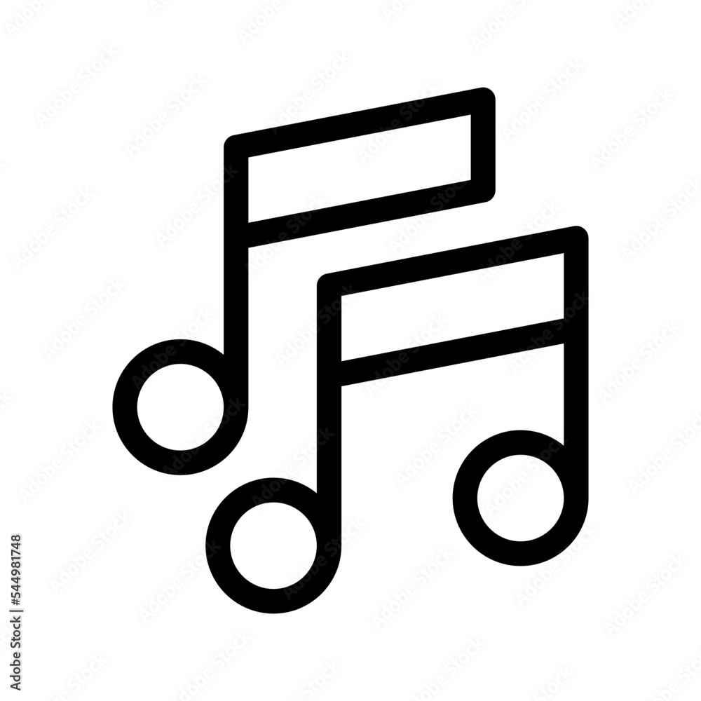 Music Icon Vector Symbol Design Illustration Music Icon Vector Symbol Design Illustration
