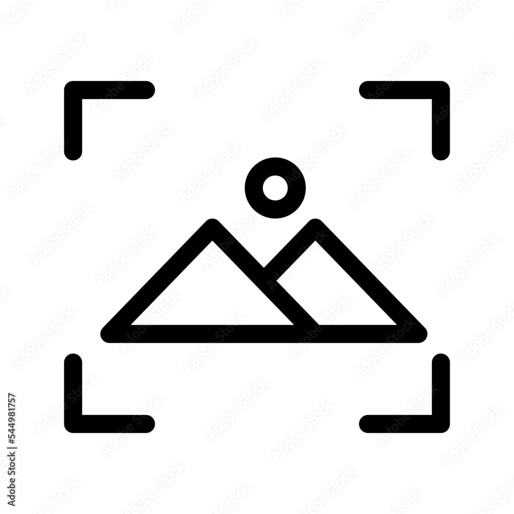 Focus Icon Vector Symbol Design Illustration Focus Icon Vector Symbol Design Illustration