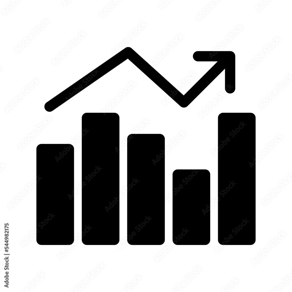 Graph Icon Vector Symbol Design Illustration Graph Icon Vector Symbol Design Illustration