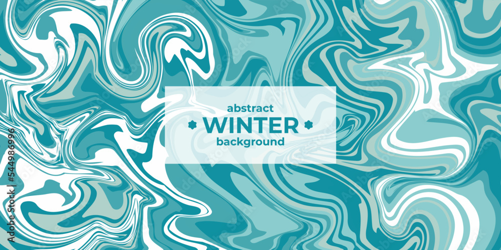 Fluid winter vector texture wallpaper