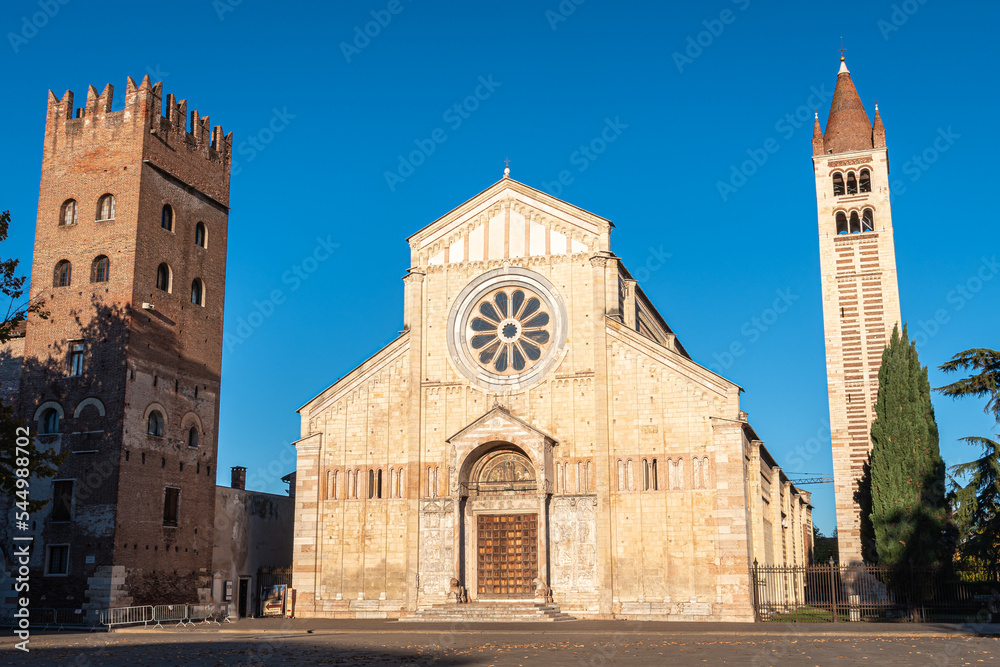 The Basilica di San Zeno Maggiore is a minor basilica of Verona, northern Italy according to the tradition it was the place of the marriage of Shakespeare's Romeo and Juliet