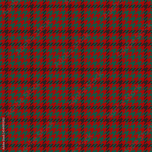 Goose foot. Houndstooth tartan tweed