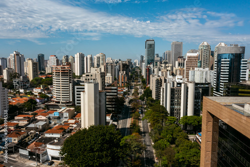 Sao Paulo, Engineer Luis Carlos Berrini street, Brazil.