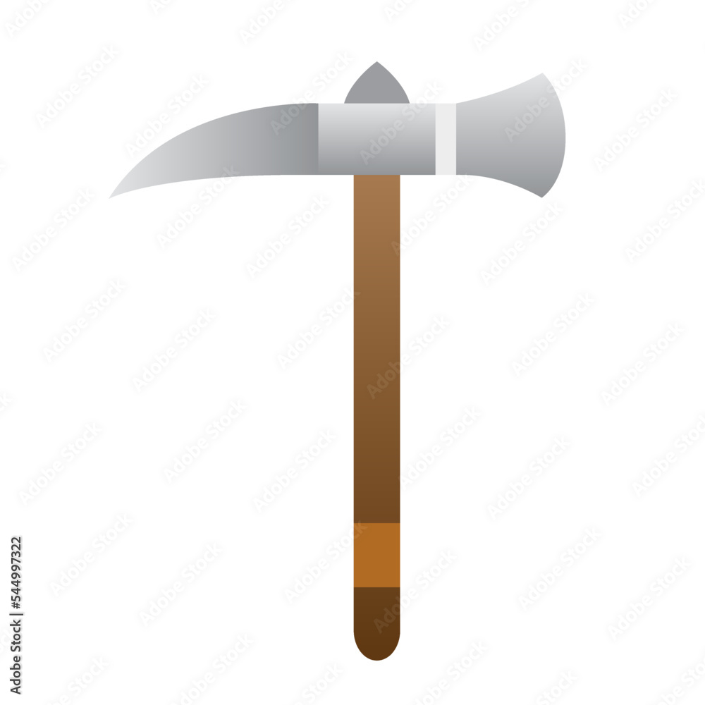 Isolated axe weapon medieval icon Vector Isolated axe weapon medieval icon Vector