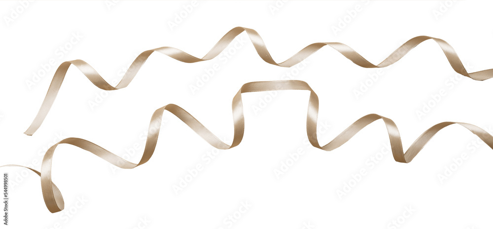 Shiny satin ribbon in silver color Shiny satin ribbon in silver color