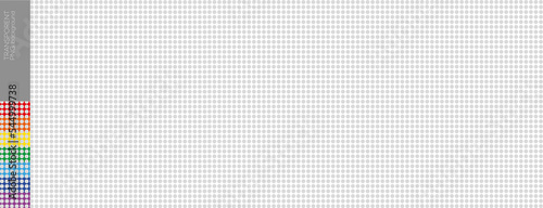 Transparent template from halftone rasterized texture in PNG format