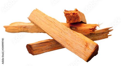 Chandan or sandalwood wooden sticks collection photo