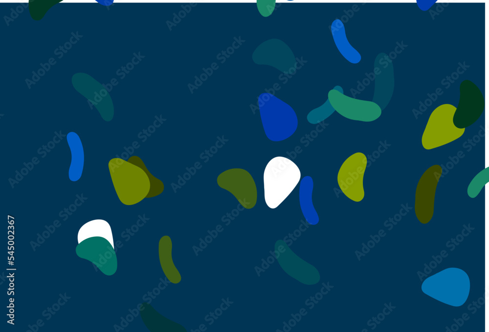 Light Blue, Yellow vector template with memphis shapes. Light Blue, Yellow vector template with memphis shapes.