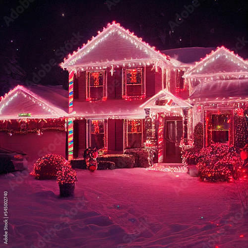 Christmas Lights made with AI