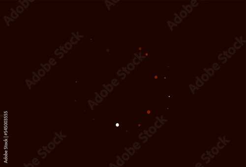 Light Red vector texture with disks.