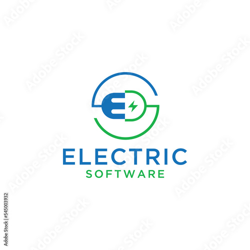 SE Energy Modern Logo Design Template,illustration vector