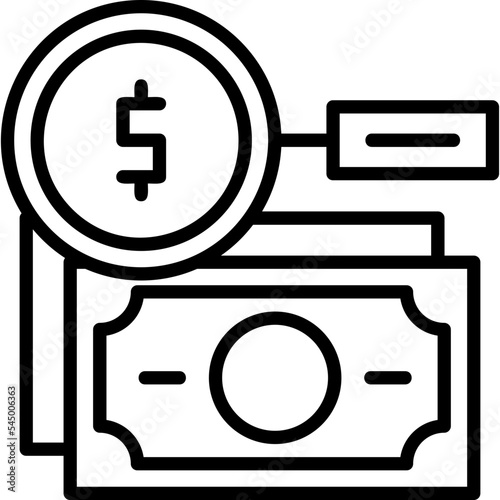 Search Money Icon