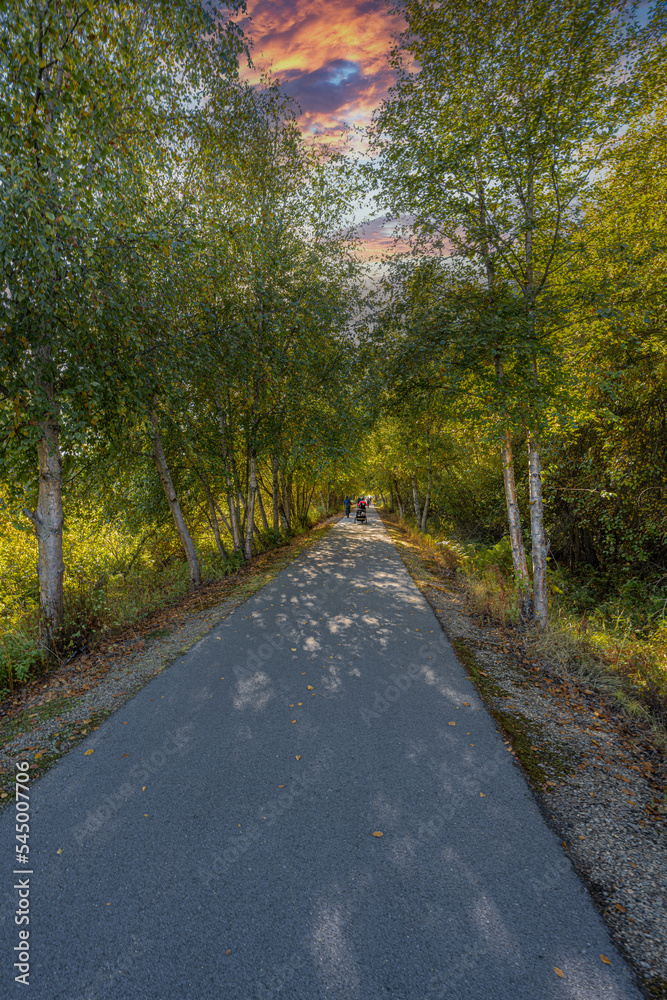 Cottonwood Wayside Bicycling Trail in Idaho